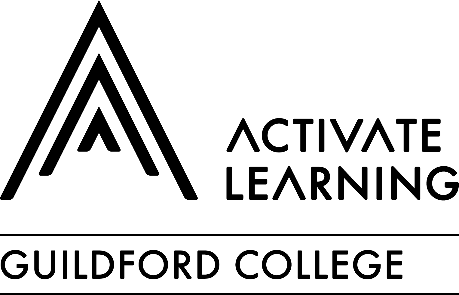 AL Guildford College Logo MONO